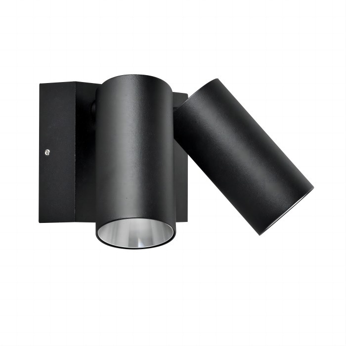 Aluminium Black Brass Reno Double Adjustable Spot Lights