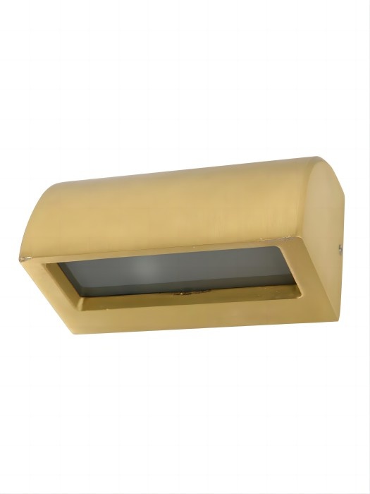 Ridge Solid Bronze Rectangular Step Light