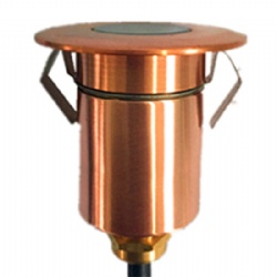 Solid Copper Deck Light