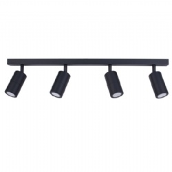 Aluminium Black 4 Light Bar Lights