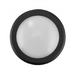 Aluminium Black Step Lights with Eyelid