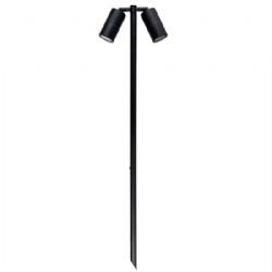 Black Aluminium Garden Spike Light