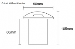 316 Stainless Steel In-Ground Light
