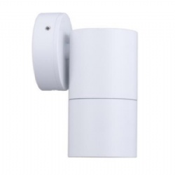 Aluminium White Fixed Down Wall Pillar Lights