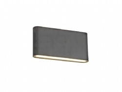 Aluminium Black LED Wall Light