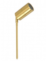 Solid Brass Garden Spike Light