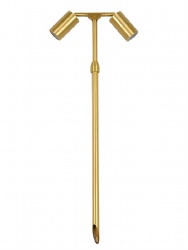 Solid Brass Garden Spike Light