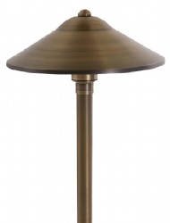 Solid Brass Garden Spike Light