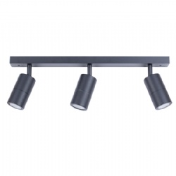 Aluminium Black 3 Light Bar Lights