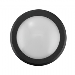 Aluminium Black Step Lights with Eyelid