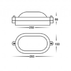 Oval Solid Brass Decorative Wall Lights